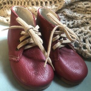 Mabo handmade leather baby boots